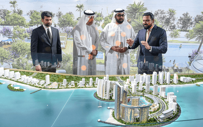 حكومة أم القيوين تطلق مشروع داون تاون أم القيوين