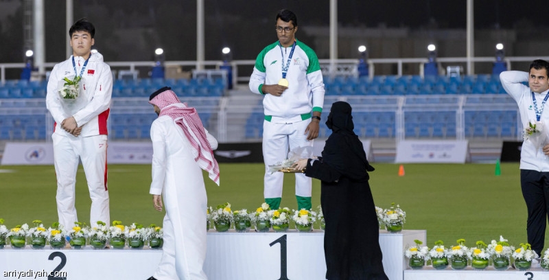 الزاير يمنح السعودية أول ذهبية في قوى آسيا