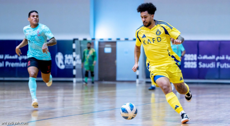النصر والعُلا إلى نهائي قدم الصالات