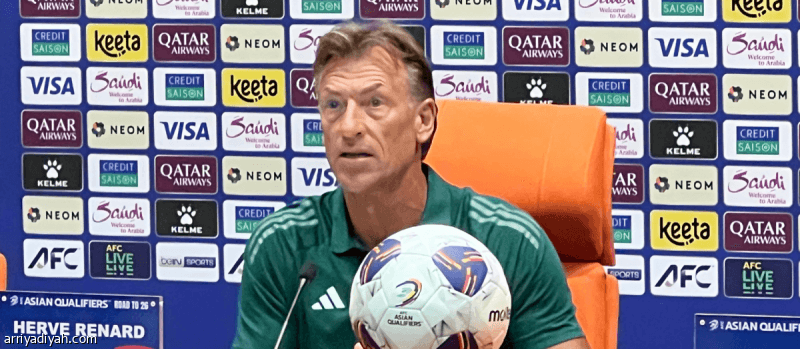رينارد: المنتقدون وجدوا الفرصة.. ومتأكد من عبور الملحق