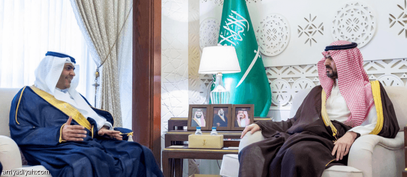 نائب أمير الشرقية يستقبل أبطال الخليج