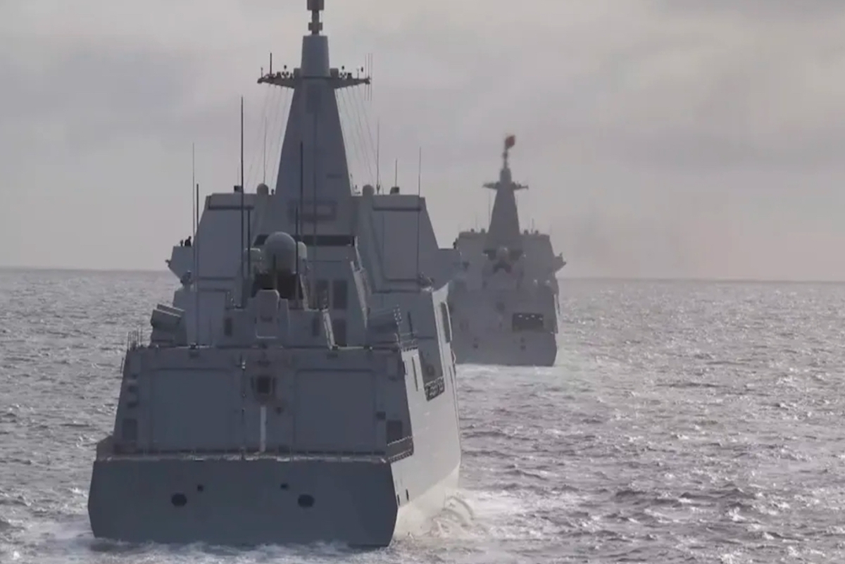 China's live-fire flex shows Australia is no naval match
