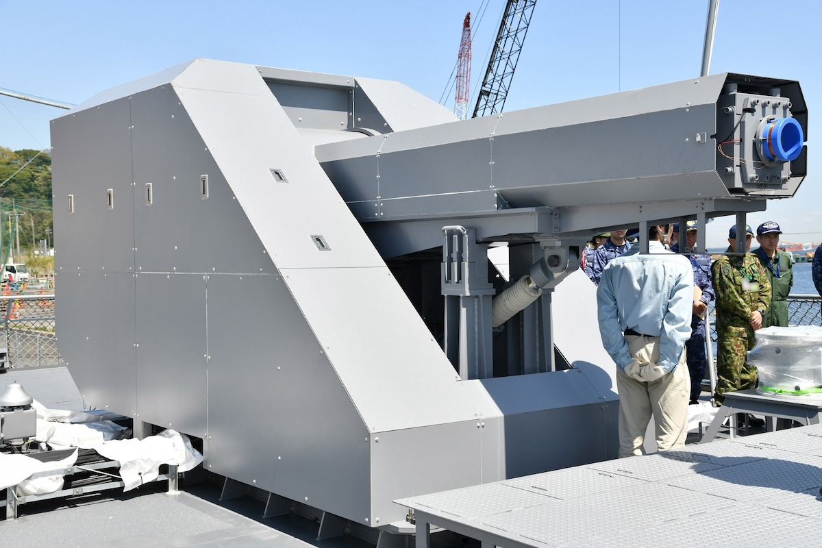 Japan's railgun ready to zap Chinese hypersonic missiles