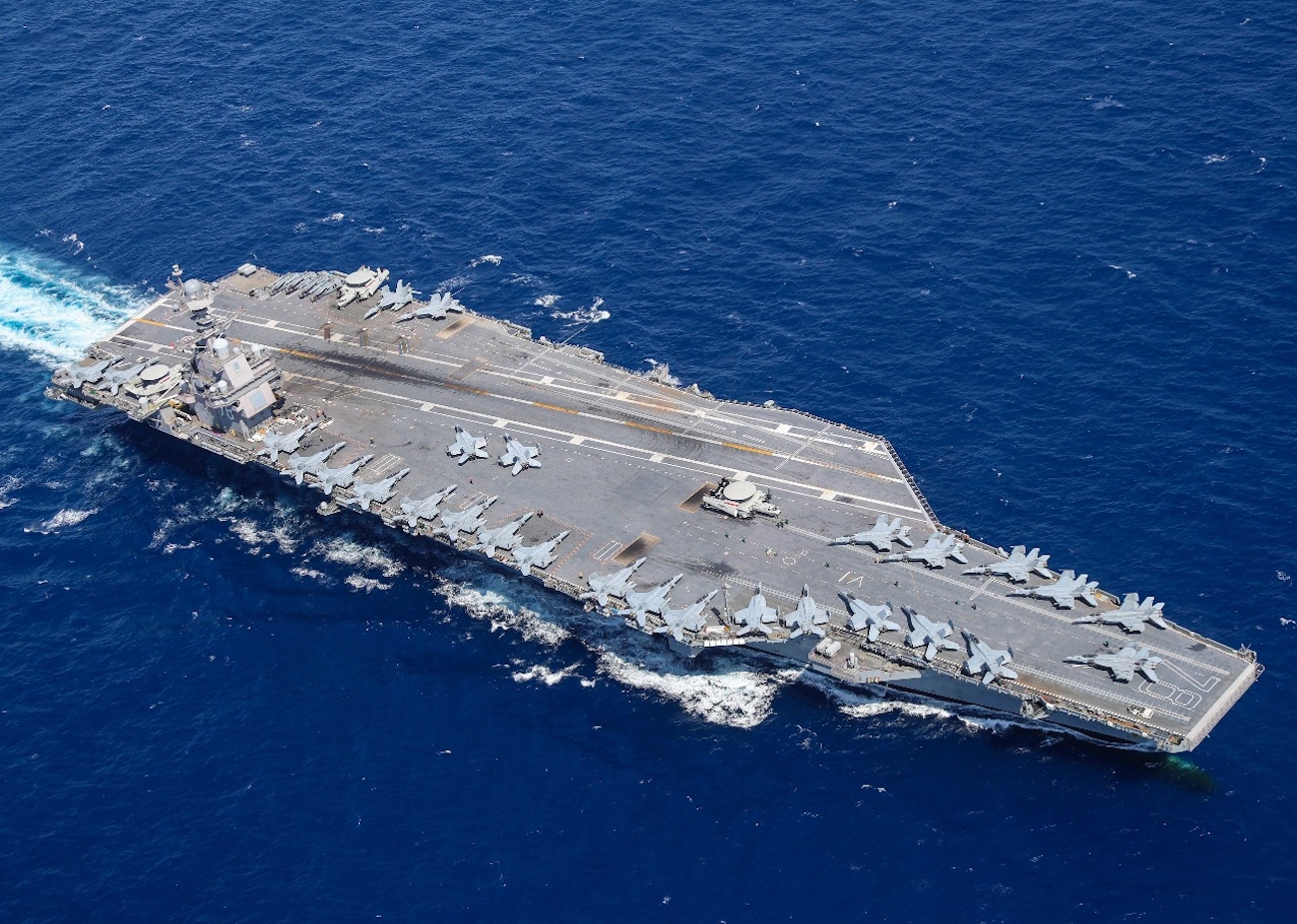 US aircraft carriers adrift as China surges at sea