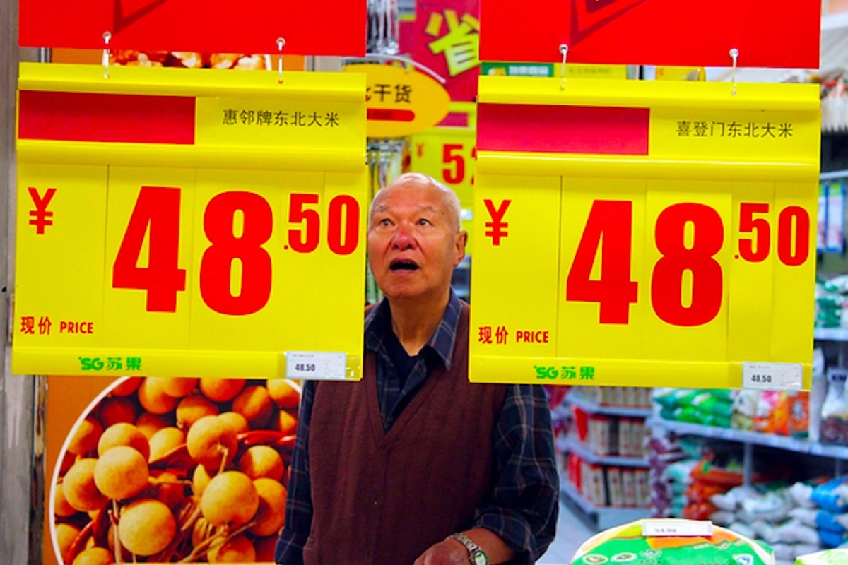 Deflation dimming China's market allure