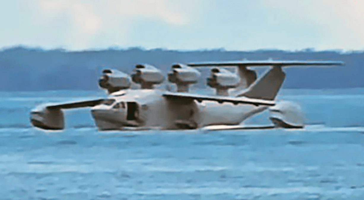 China's sea-skimming 'monster' surfaces with stealth