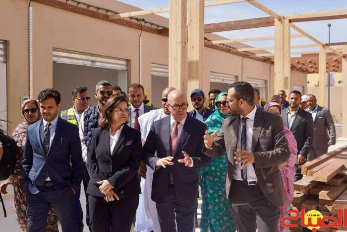 البواري يتفقد مشاريع تنموية كبرى بجهة الداخلة