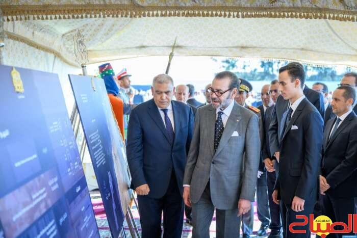 الملك يعطي انطلاقة إحداث منصة المخزون والاحتياطات الأولية لجهة الرباط سلا القنيطرة