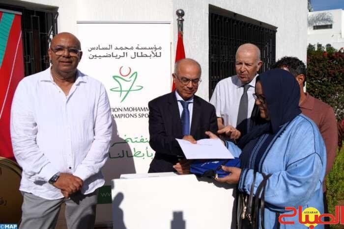 حفل استقبال بالرباط على شرف الأبطال الرياضيين المنعم عليهم من طرف الملك بأداء مناسك الحج