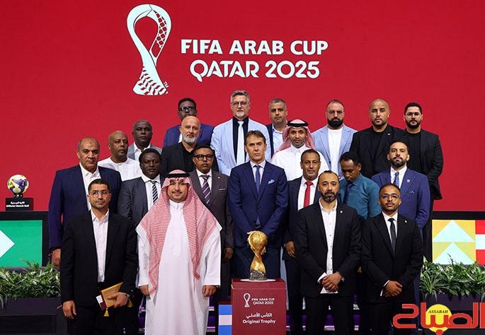المنتخب يصطدم بالسعودية بكأس العرب