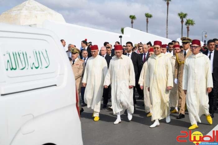 تشييع جثمان الراحل عبد الحق المريني بحضور الأمير مولاي رشيد