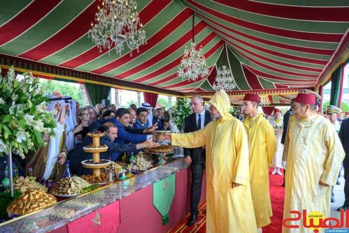 الملك يترأس بالمضيق حفل استقبال بمناسبة عيد العرش المجيد