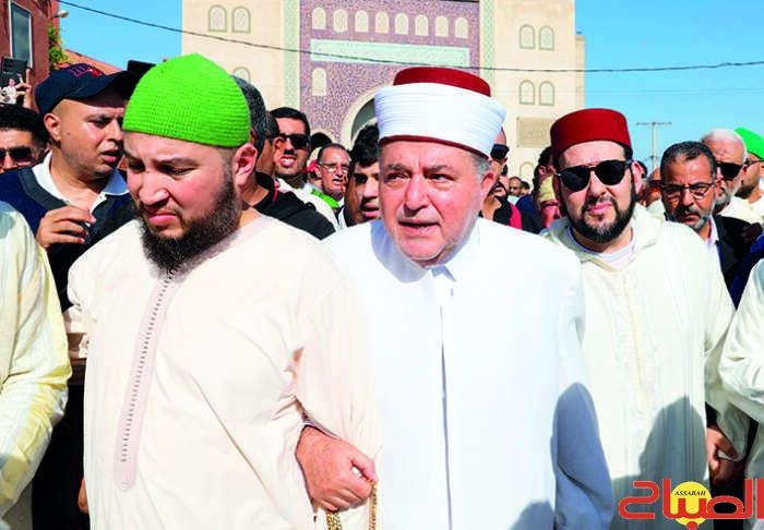 معاذ شيخا للزاوية البودشيشية