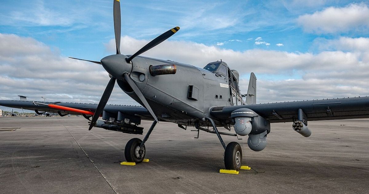 "مثالية للعمليات الخاصة".. أميركا تتسلم أول طائرة Skyraider II