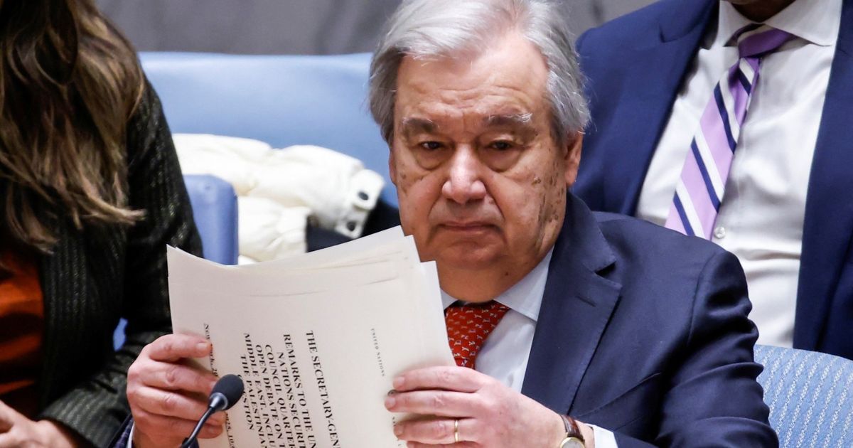 جوتيريش يدعو إلى وقف "جميع الأنشطة العسكرية" في اليمن