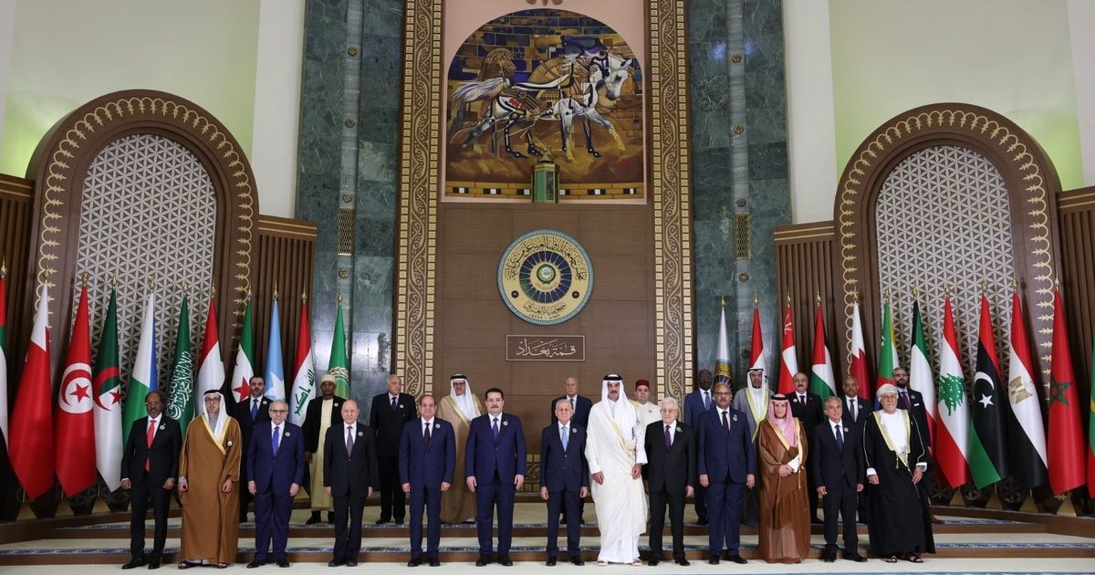 قمة بغداد ترفض تهجير الفلسطينيين وتدعو لعملية سياسية شاملة في سوريا