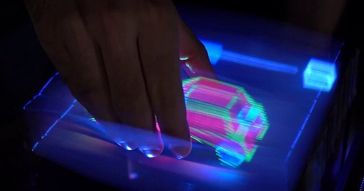 باحثون يطورون تقنية لإنشاء "هولوجرام" يمكن التفاعل معه باليد