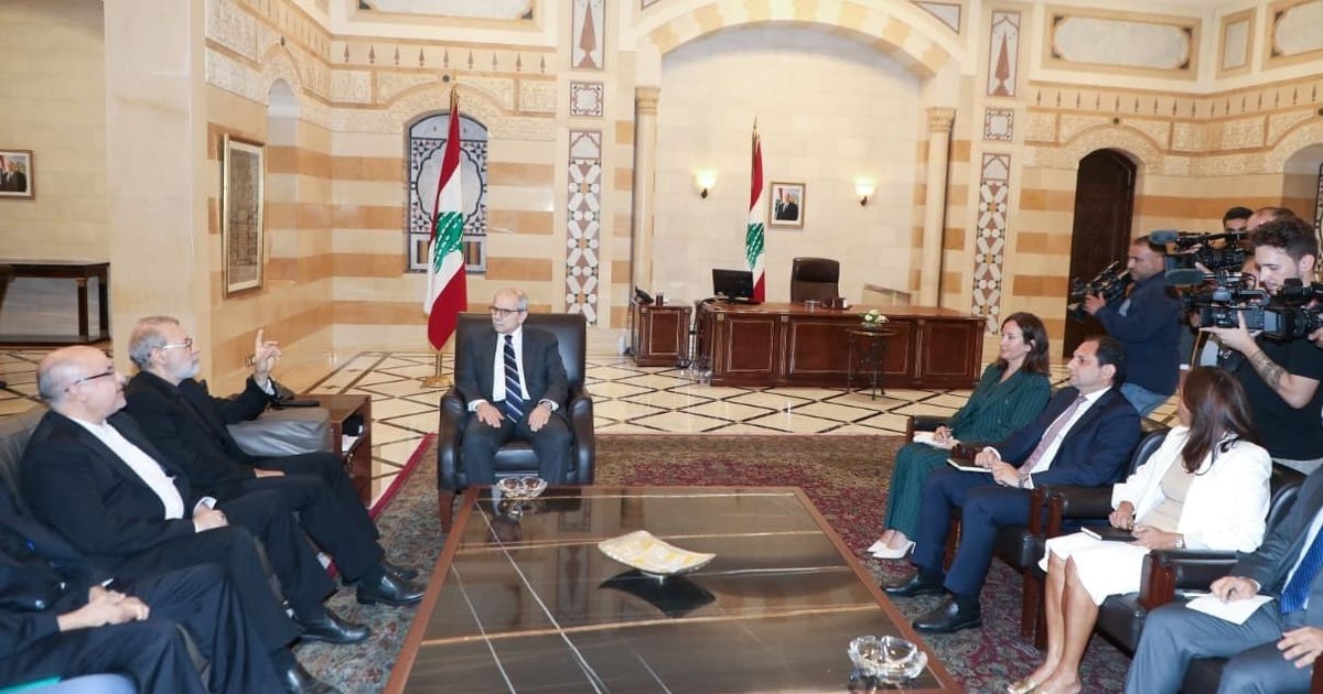 مصادر لـ"الشرق": لبنان تغيّر.. ولاريجاني سمع ذلك من مسؤولين في بيروت