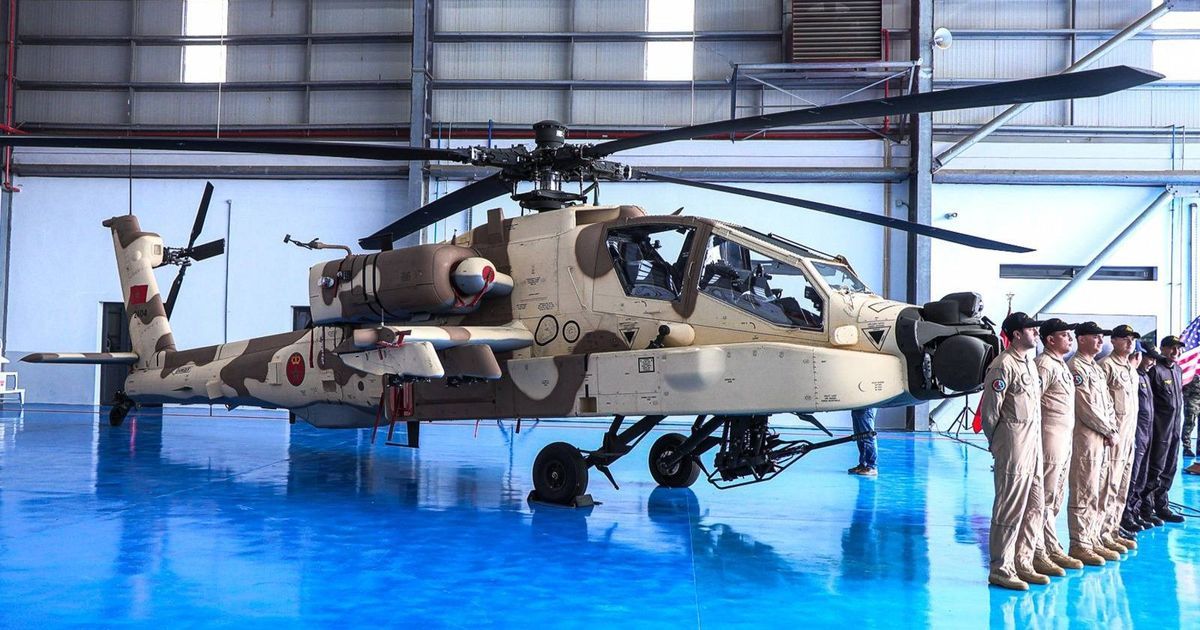 المغرب يتسلم الدفعة الأولى من مروحيات الأباتشي AH-64E