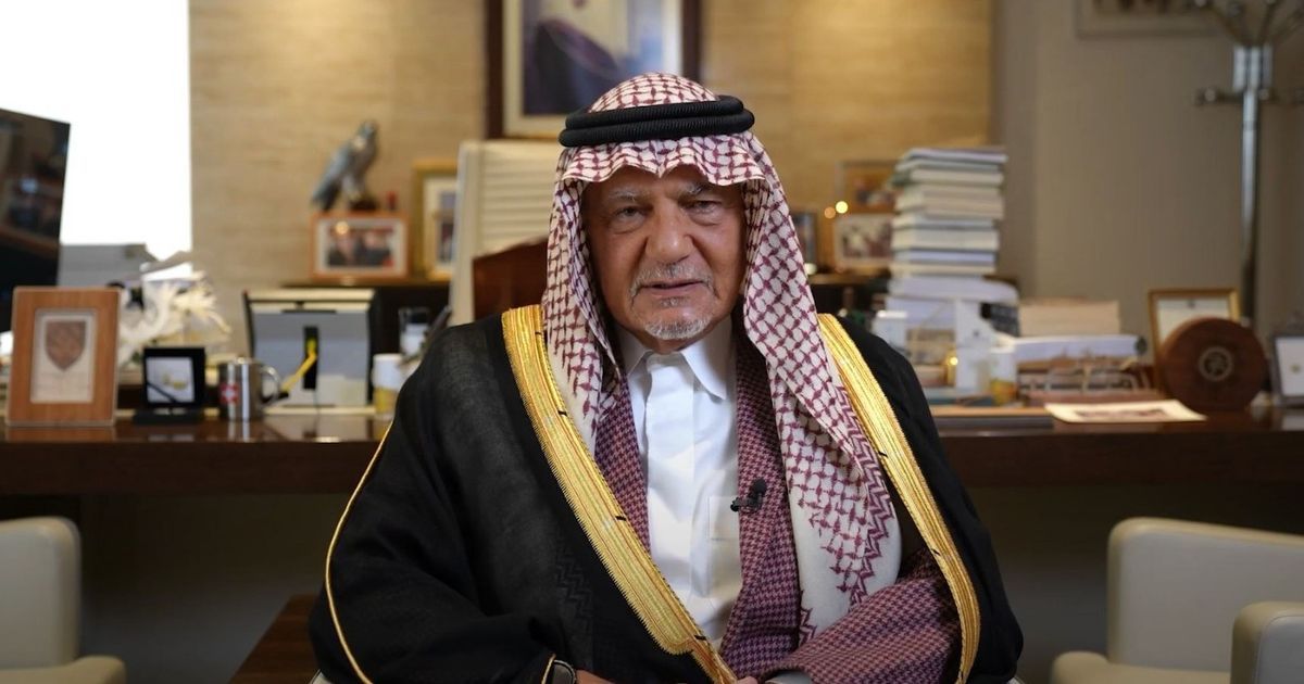 تركي الفيصل: يجب إجبار إسرائيل على المساهمة في إعادة إعمار غزة والضفة