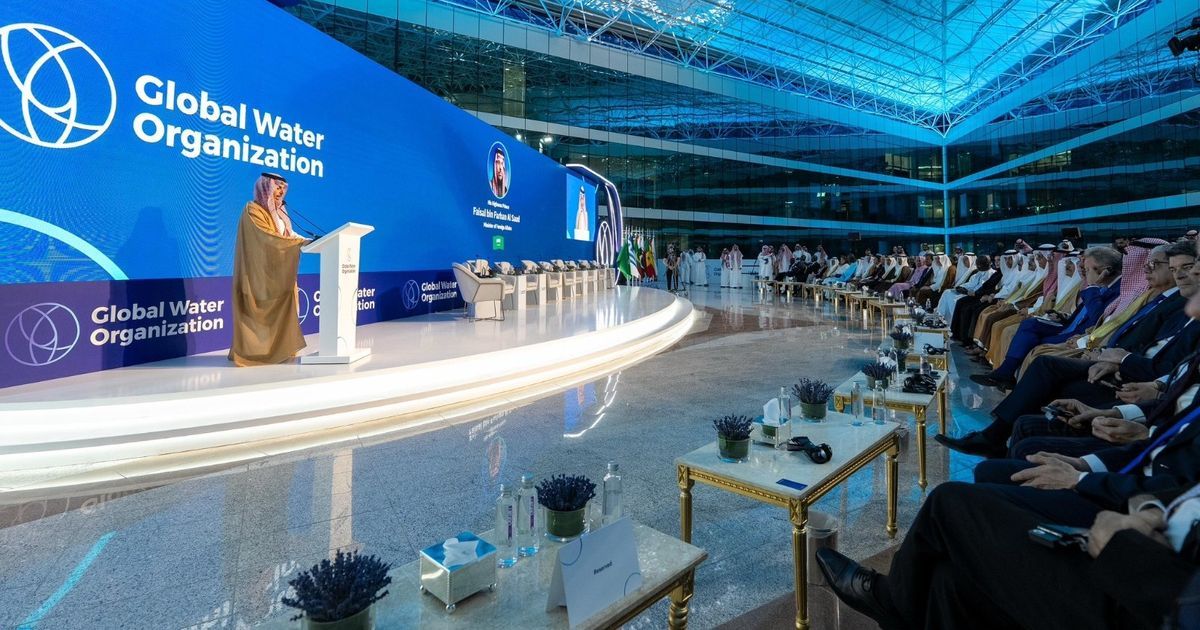 المنظمة العالمية للمياه توقع ميثاقها وتدُشن أعمالها من الرياض
