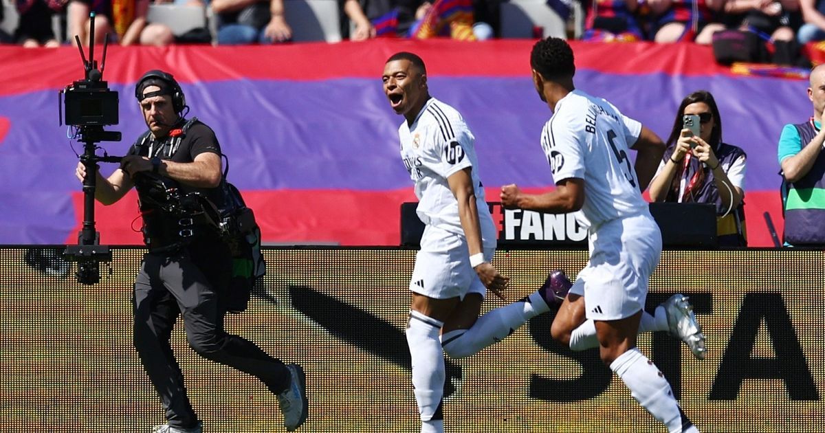 مبابي يحطم رقم أسطورة ريال مدريد القياسي ويتصدر هدافي الليغا