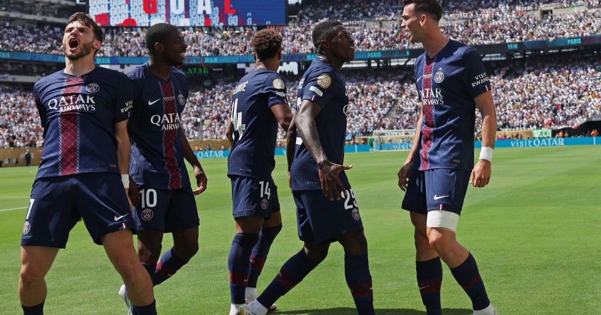 قيمة باريس سان جيرمان تزيد 226 مليون يورو بفضل الثلاثية