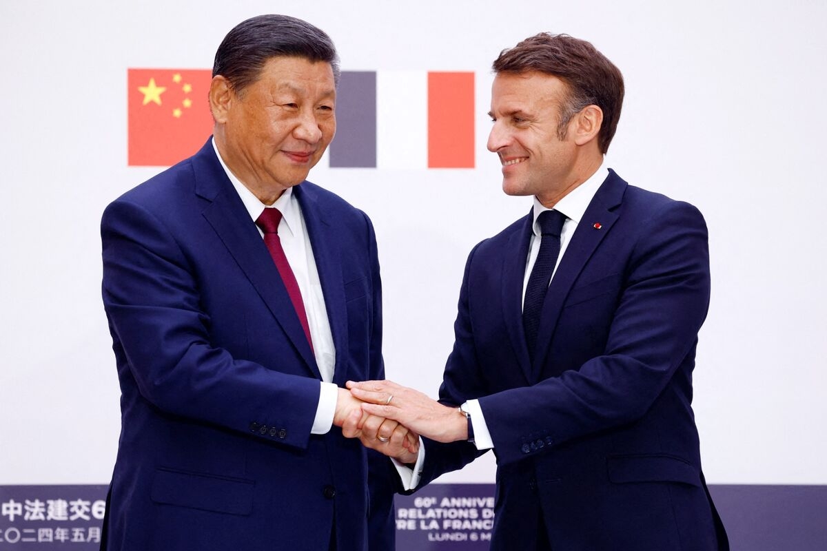 Macron Talks Up China Ties and Touts Progress on Cognac Probe
