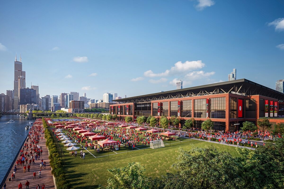 Chicago Billionaire's New Soccer Stadium Wants Wrigley-Like Aura