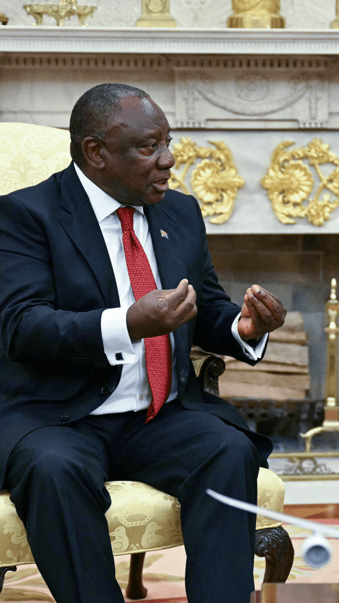 South Africa's Ramaphosa Keeps His Cool With Trump
