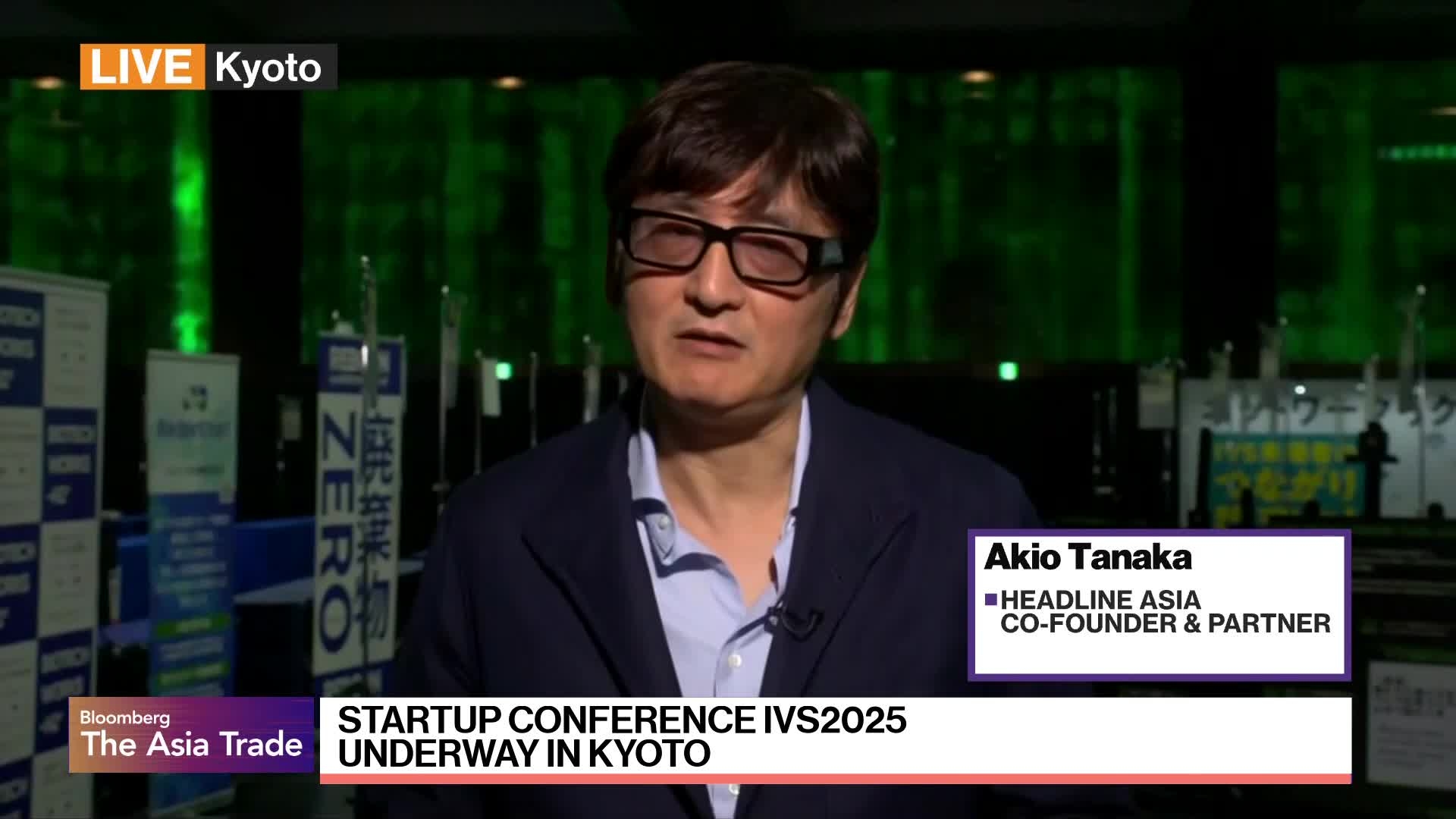 Headline Asia's Tanaka on Investing in Startups