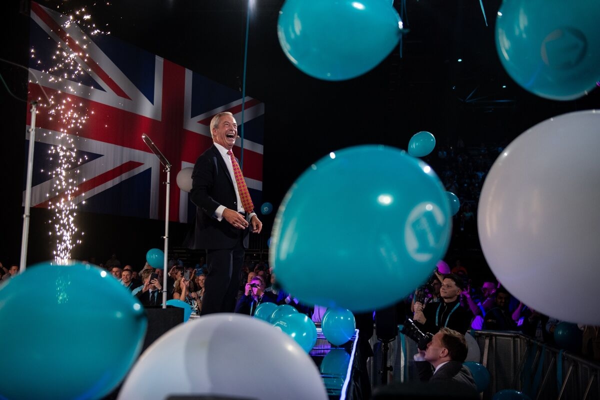 UK Plc Lines Up to Woo Nigel Farage's Reform at Party Conference