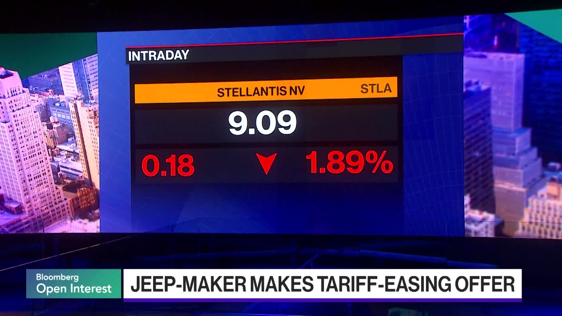 Jeep-Maker to Help Suppliers With Tariff Costs