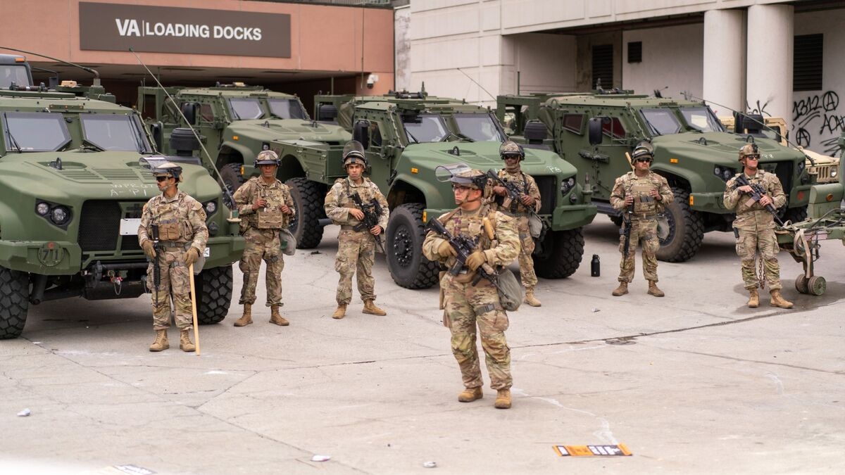 Hegseth Defends Move to Deploy National Guard and Marines to LA