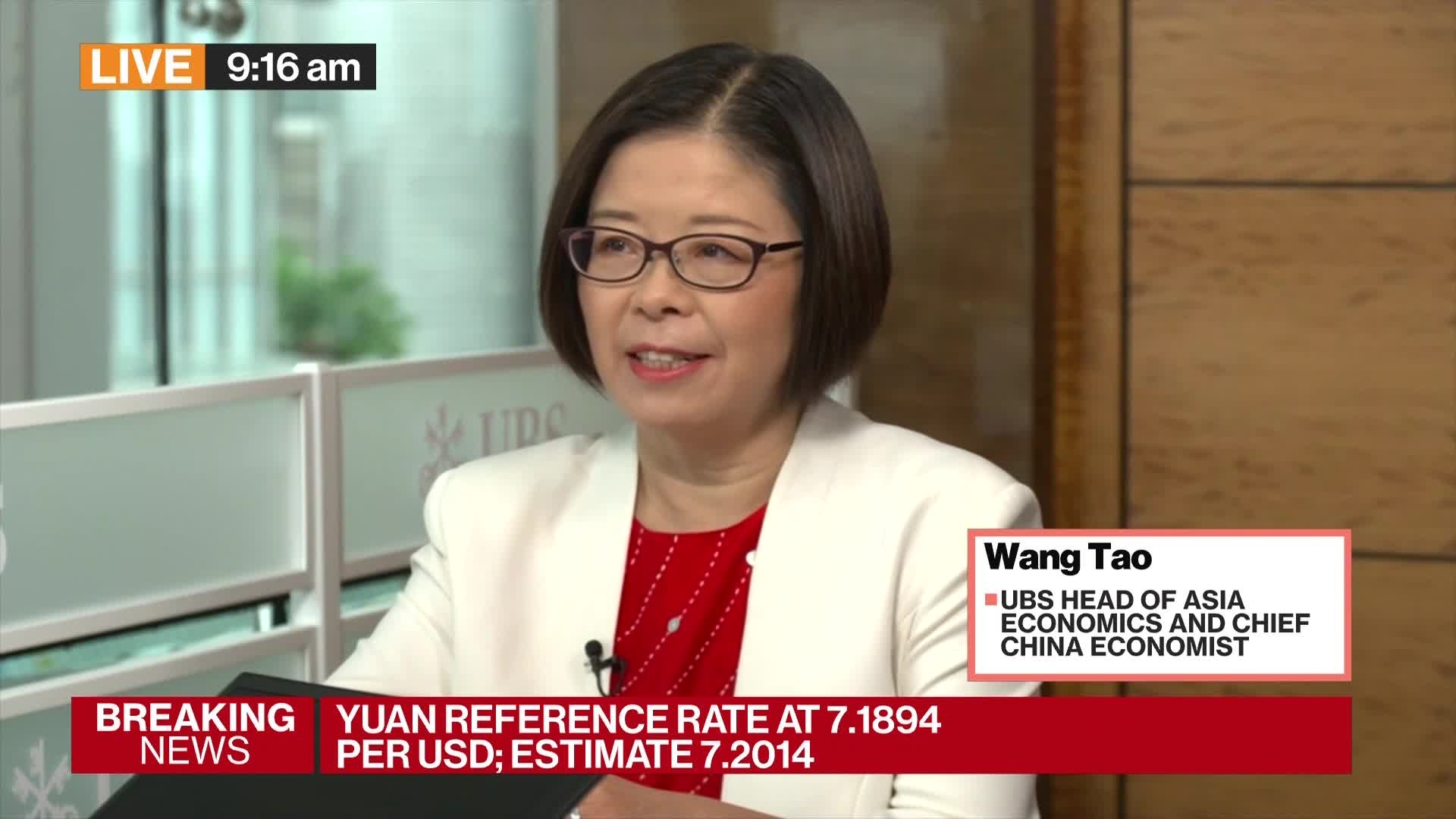 UBS' Wang on China's Economic Growth Prospects