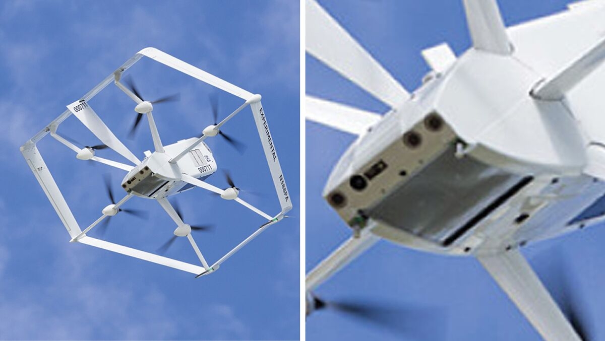 Amazon, Walmart Drone Deliveries Take Rivalry to the Skies