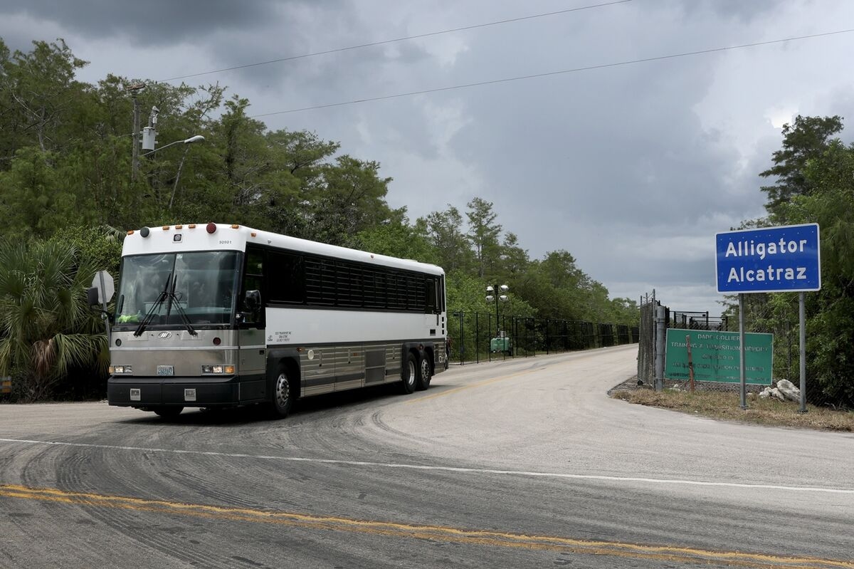 ‘Alligator Alcatraz' Migrants Sue to Gain Access to Attorneys