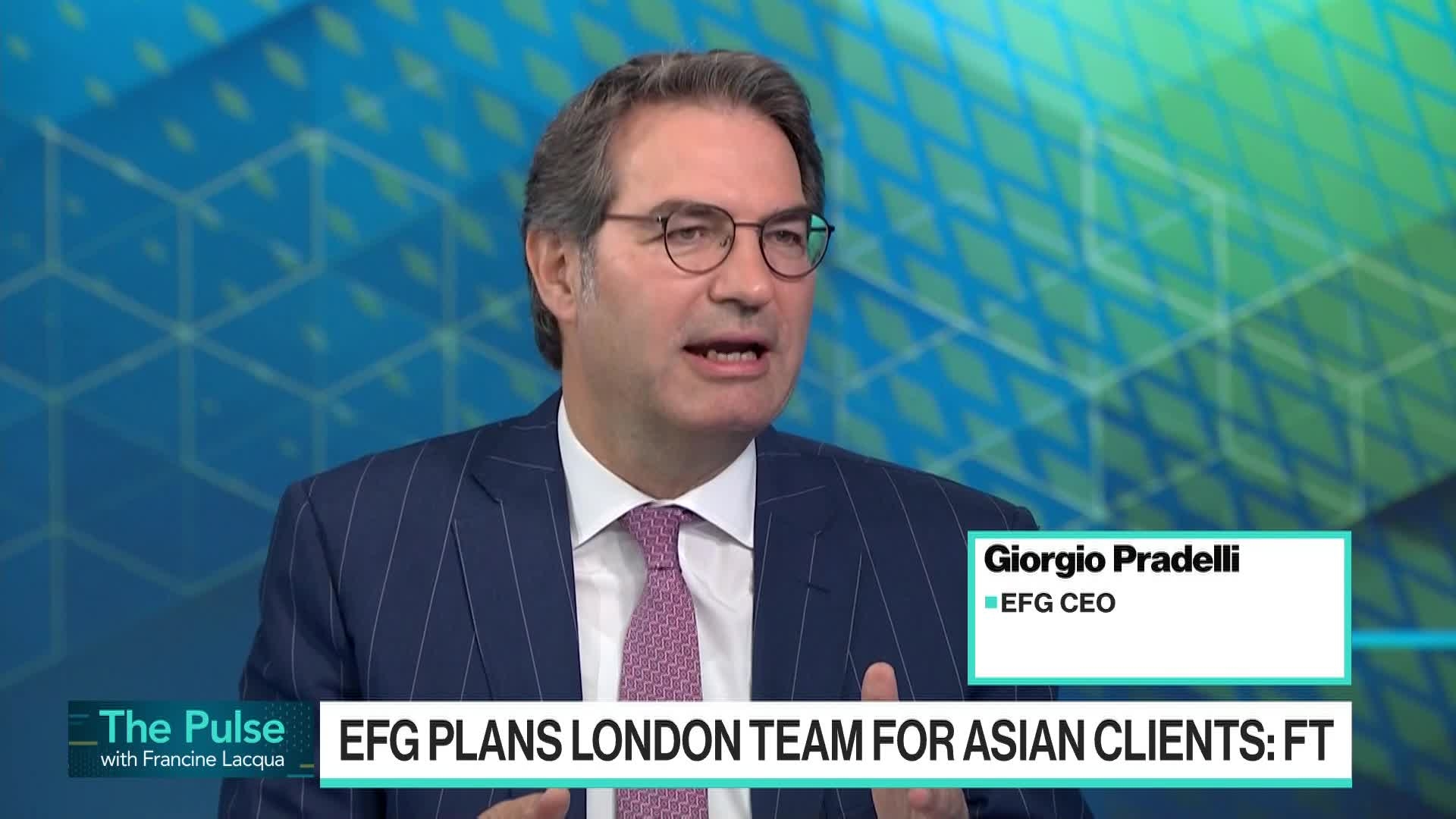 There's Not a Lot of M&A Targets Around, Says EFG CEO Pradelli