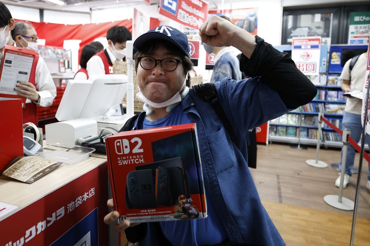Nintendo Sells Record 3.5 Million Switch 2 Consoles in Four Days
