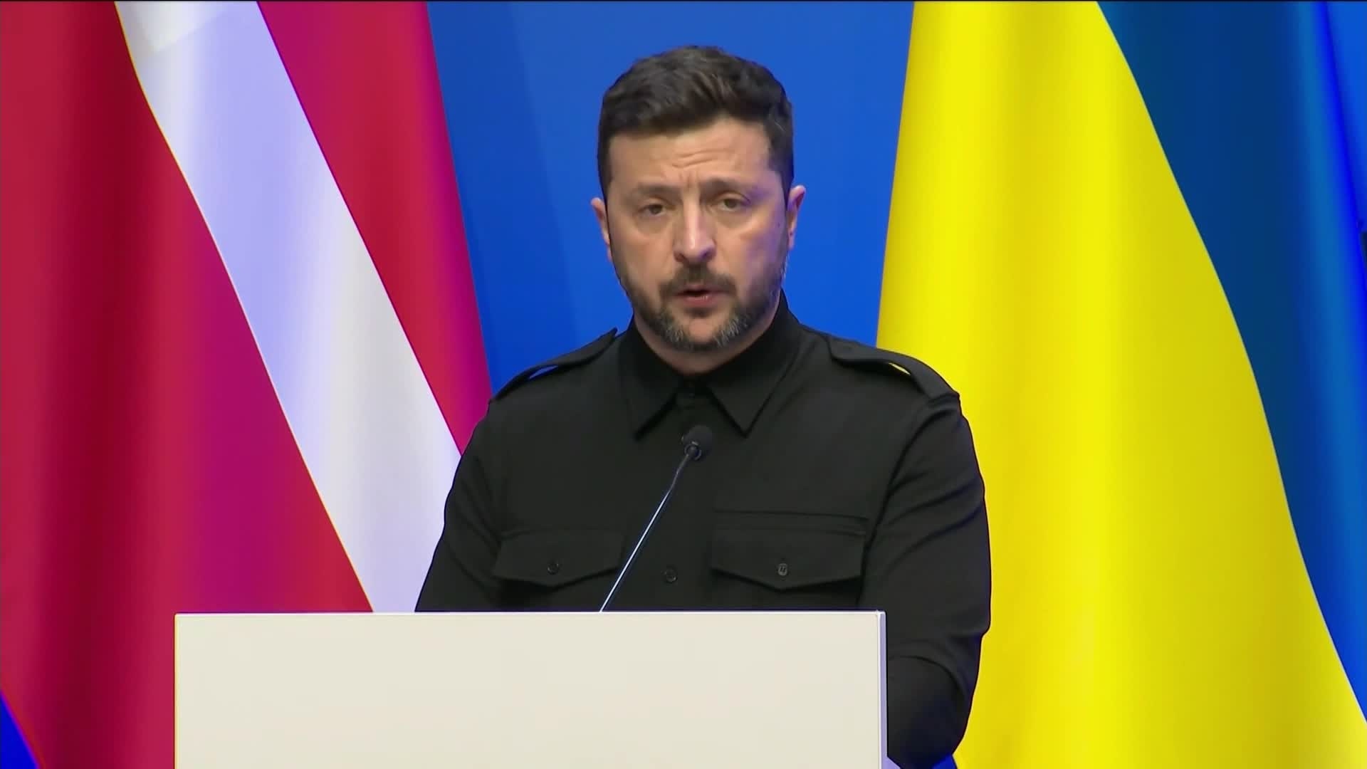 Zelenskiy Comments on Russia Drone Strikes, Peace Talks