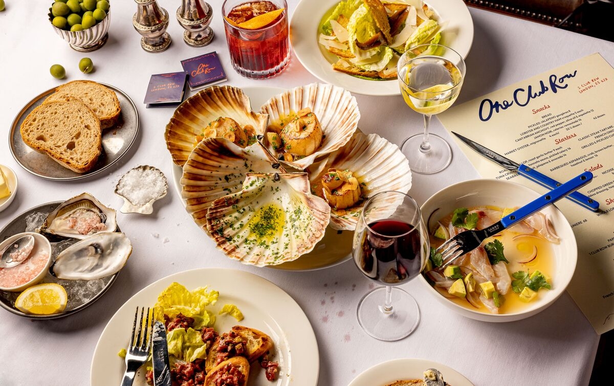 Inside London's Top New Restaurant Hangout: The Buzzy One Club Row