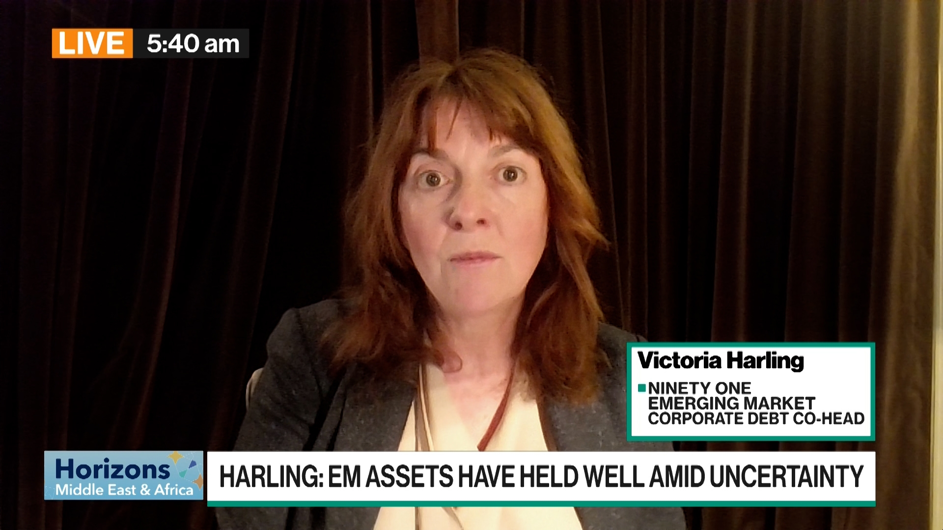 Harling: Biggest EM Challenge is Currency Stability