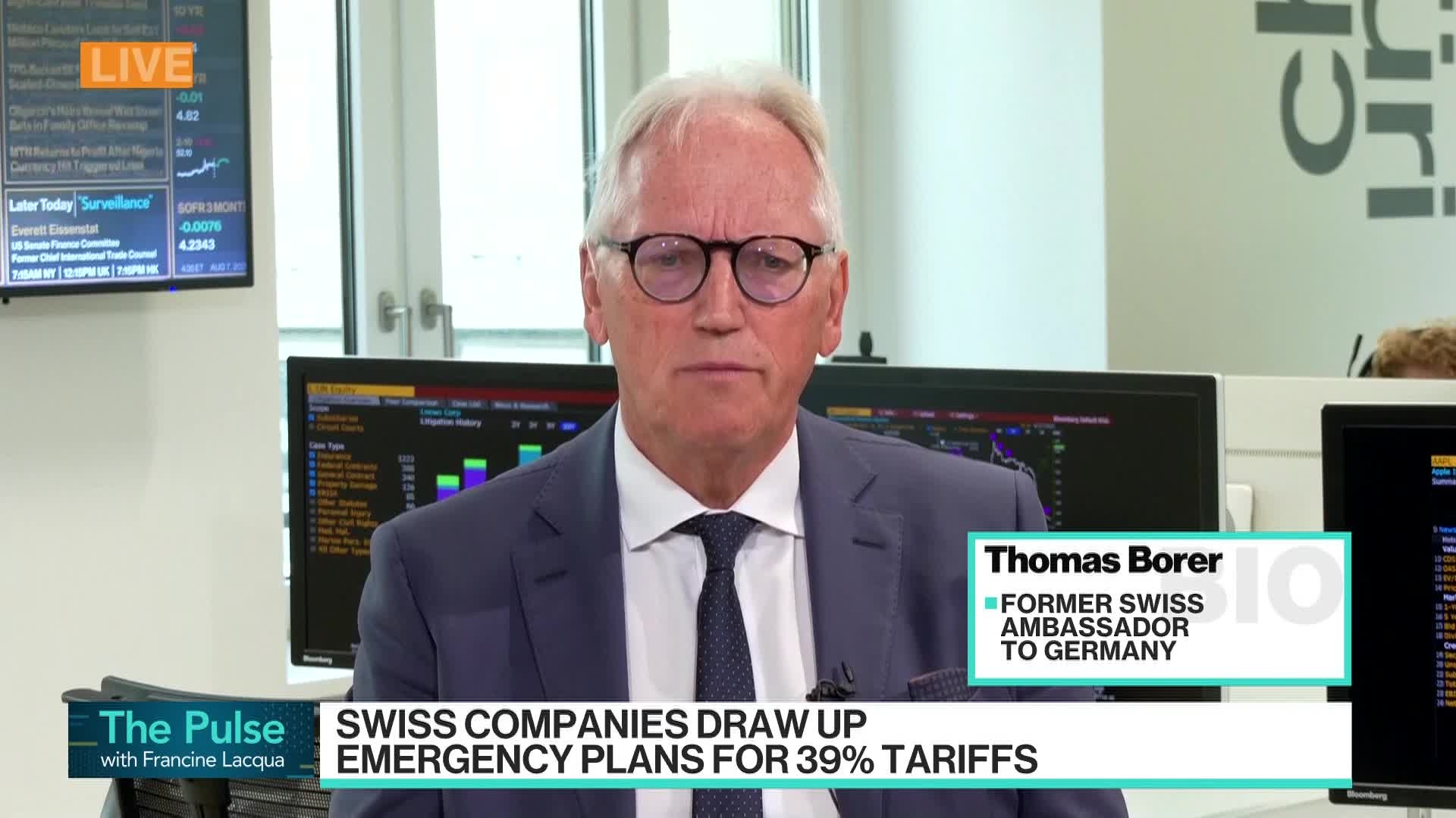 Thomas Borer: Switzerland Needs New Tariff Strategy