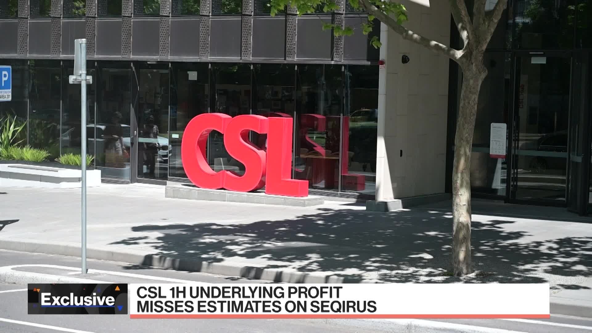 CSL 1H Profit Misses Estimates on Weak Vaccine Sales