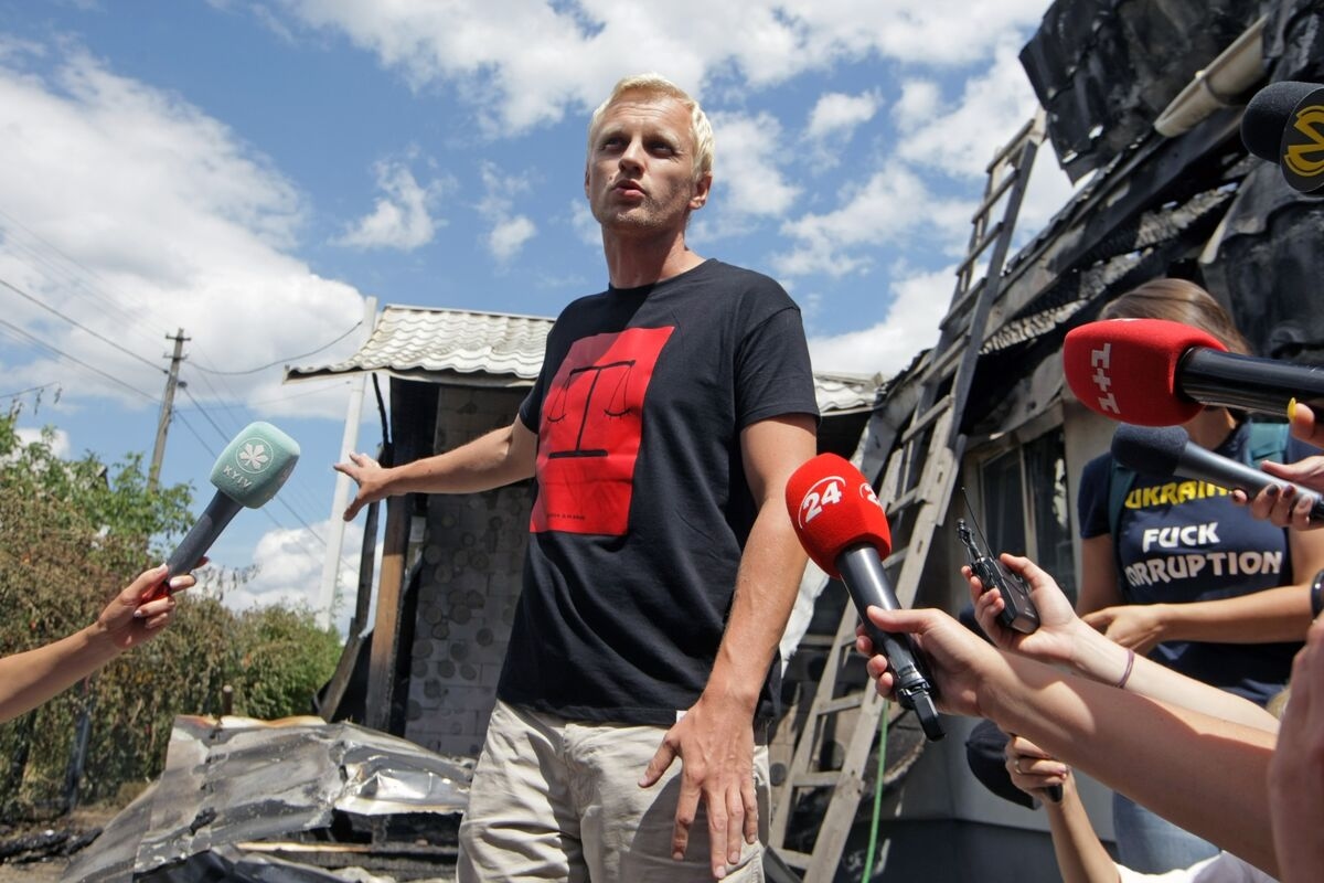 Ukraine Anti-Graft Activist Accused of Dodging Army Service
