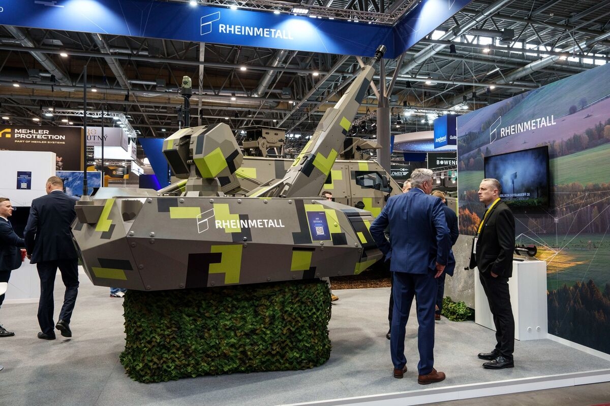 Rheinmetall to Replace Kering in Euro Stoxx 50, JPMorgan Says