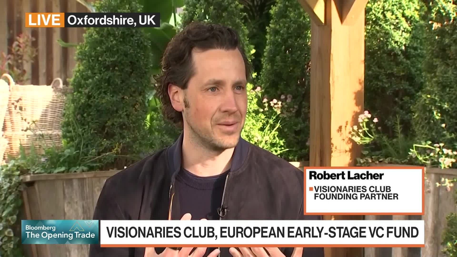 Visionaries Club Co-Founder Lacher at Founders Forum