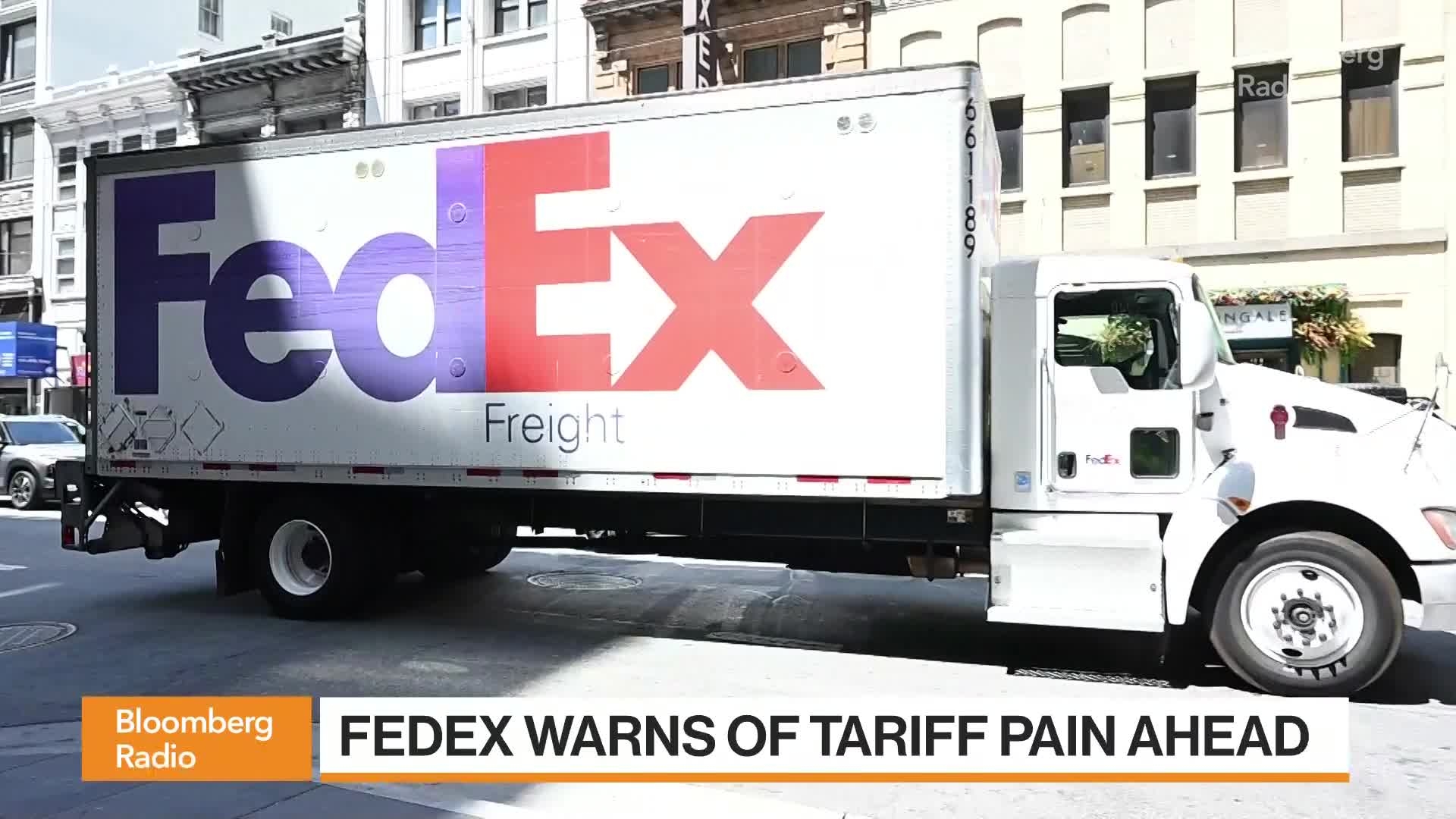 FedEx Warns of Tariff Pain as Trump's 90 Day Pause Nears End