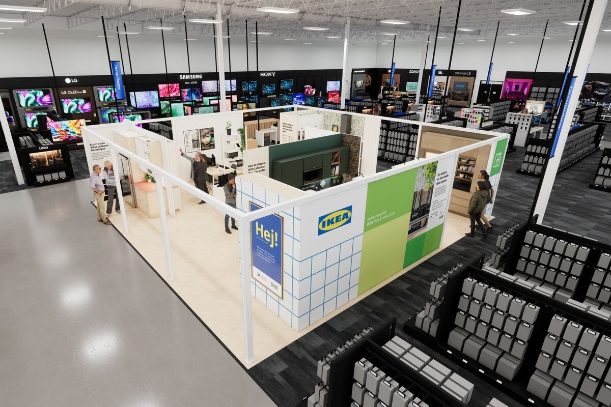 Ikea Kitchens Coming to Best Buy as Chains Aim to Revive Sales