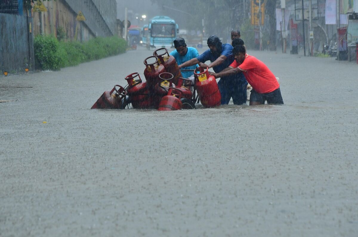 Mumbai Drenched by More Rain as Highest Alert Issued for City